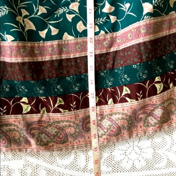 Vintage 80s Suttles and Seawinds floral midi skirt! ✌️ - Picture 3 of 6